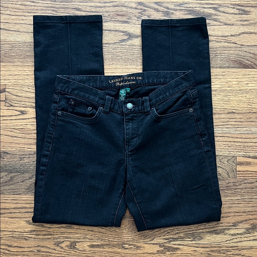 Ralph Lauren Women’s Black Jeans (Petite)